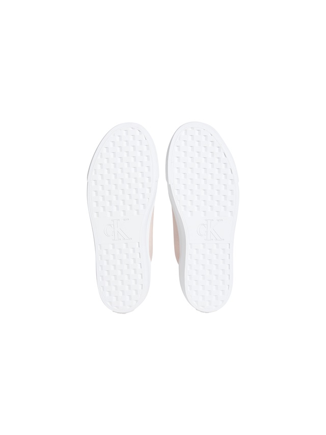 Calvin Klein Jeans Plateausneaker »VULC FLATFORM LOW CV MG« Schnürschuh, Freizeitschuh, Halbschuh mit seitlichem Logo
