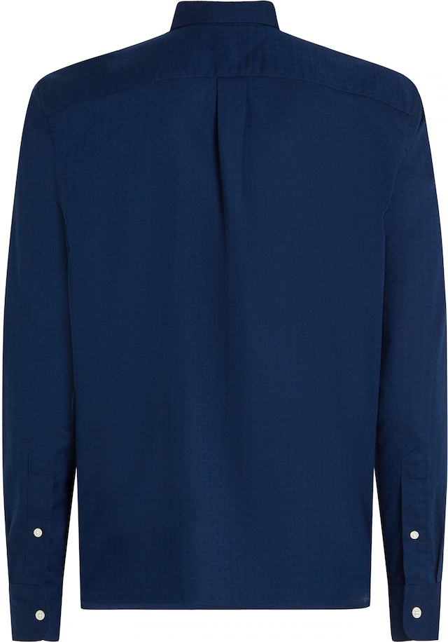 Tommy Hilfiger Langarmhemd »DOBBY STRUCTURE Regular Fit SHIRT«