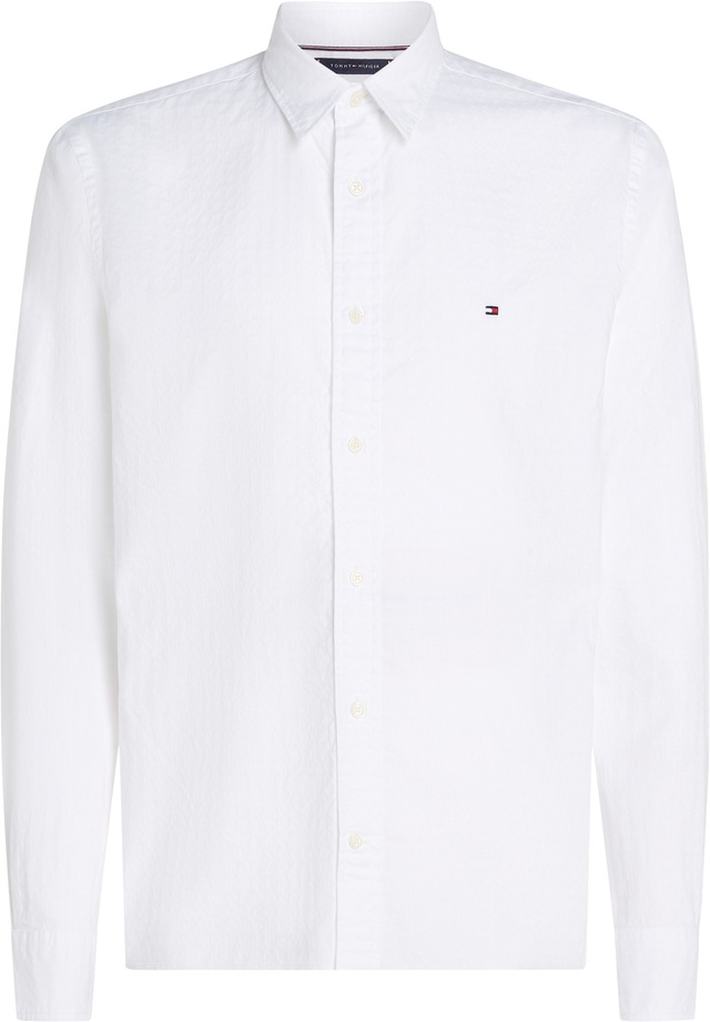 Tommy Hilfiger Langarmhemd »DOBBY STRUCTURE Regular Fit SHIRT«