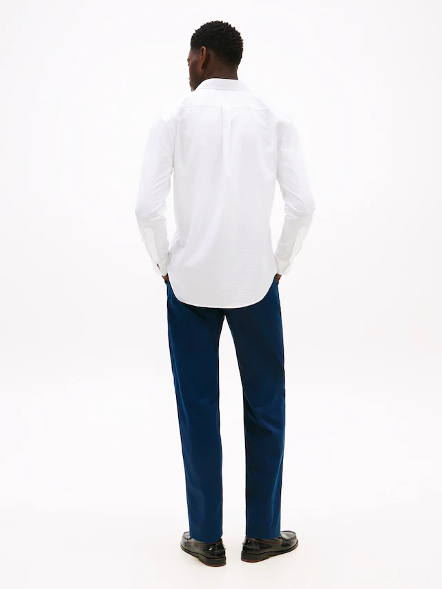 Tommy Hilfiger Langarmhemd »DOBBY STRUCTURE Regular Fit SHIRT«