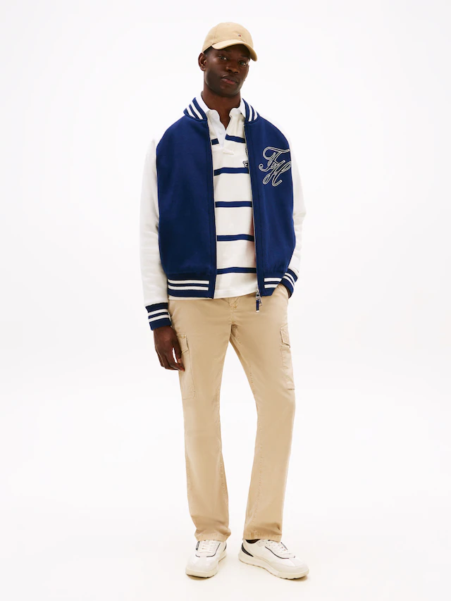 Tommy Hilfiger Cargohose »DENTON LW TWILL« Straight Fit, Baumwolle
