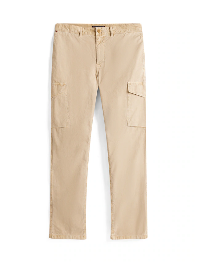 Tommy Hilfiger Cargohose »DENTON LW TWILL« Straight Fit, Baumwolle
