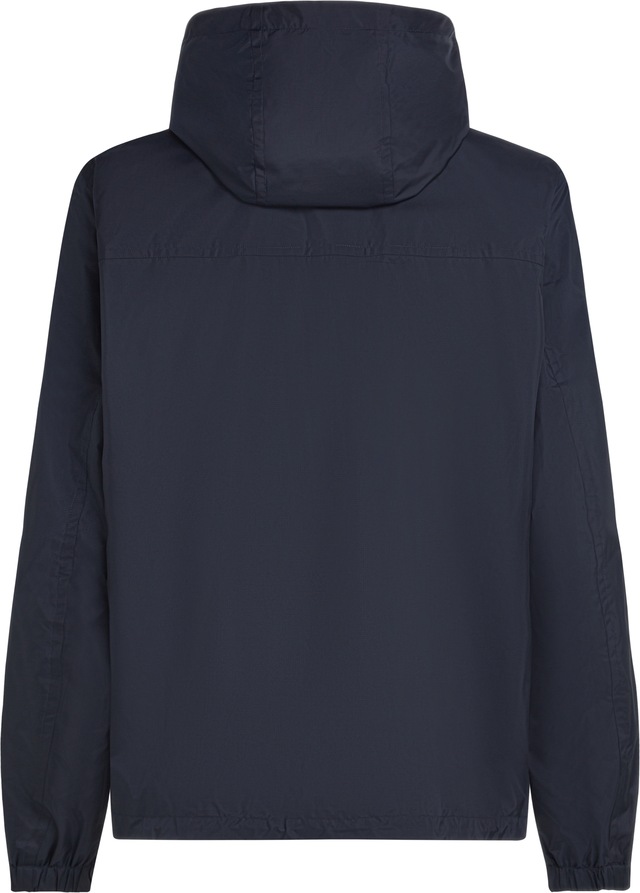 Tommy Hilfiger Blouson »RWB HOODED JACKET« mit Kapuze Freizeitjacke, Übergangsjacke elastische Bündchen, wasserabweisend