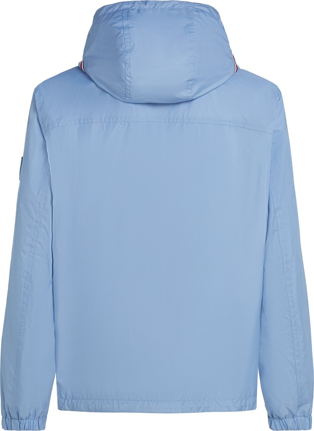 Tommy Hilfiger Blouson »RWB HOODED JACKET« mit Kapuze Freizeitjacke, Übergangsjacke elastische Bündchen, wasserabweisend