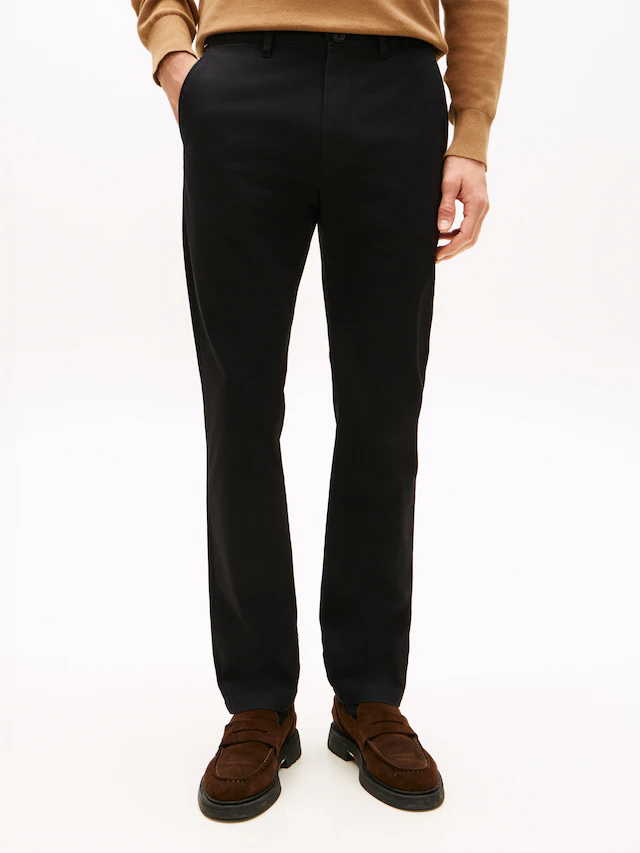 Tommy Hilfiger Chinohose »DENTON ESSENTIAL« Gerades Bein, Schlichte Optik