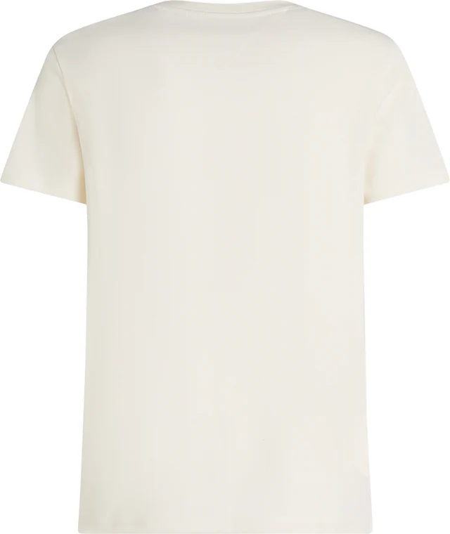 Tommy Hilfiger T-Shirt »AMERICANA MONOTYPE FLAG BOX TEE« Mit markanter Stickerei