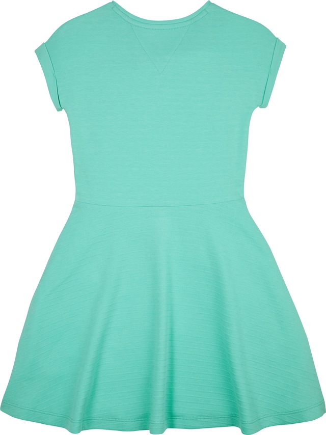 Tommy Hilfiger Jerseykleid »SPACER INTERLOCK DRESS« für Kinder bis 16 Jahre, mit Logoschriftzug