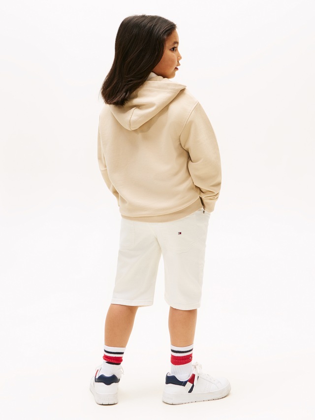 Tommy Hilfiger Kapuzensweatjacke »TONAL FLAG EMB ZIP HOODIE« für Kinder bis 16 Jahre, mit Kapuze