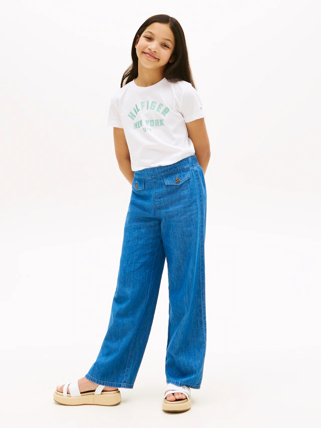 Tommy Hilfiger T-Shirt »HILFIGER GRAPHIC T-SHIRT« für Kinder bis 16 Jahre, mit großem Druck