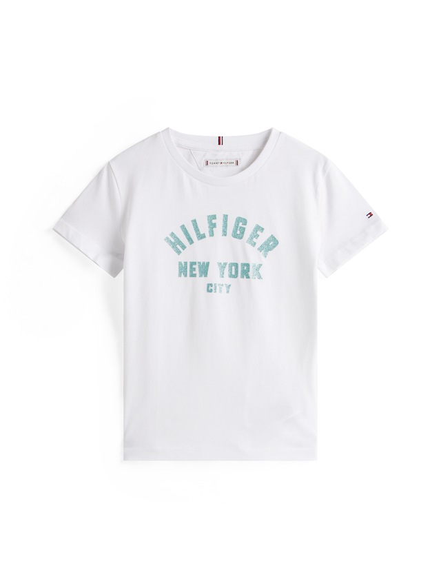 Tommy Hilfiger T-Shirt »HILFIGER GRAPHIC T-SHIRT« für Kinder bis 16 Jahre, mit großem Druck