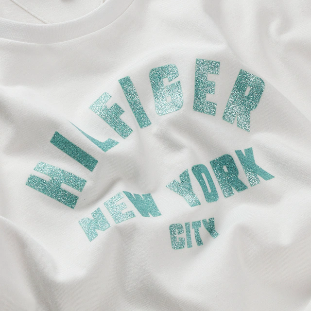 Tommy Hilfiger T-Shirt »HILFIGER GRAPHIC T-SHIRT« für Kinder bis 16 Jahre, mit großem Druck