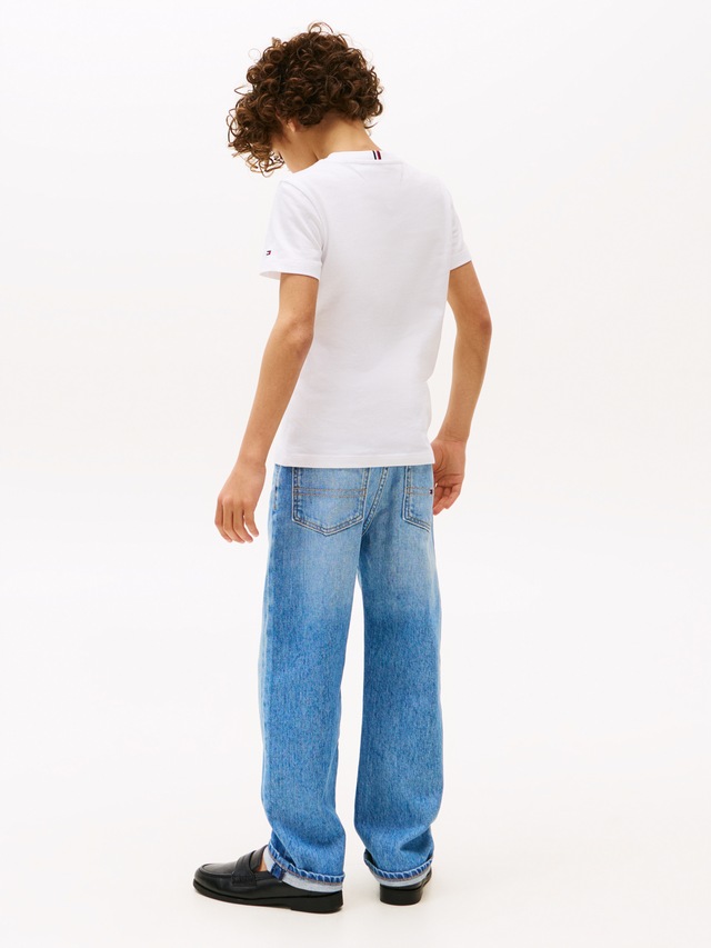 Tommy Hilfiger T-Shirt »TEXTURED GRAPHIC PRINT TEE SS« für Kinder bis 16 Jahre