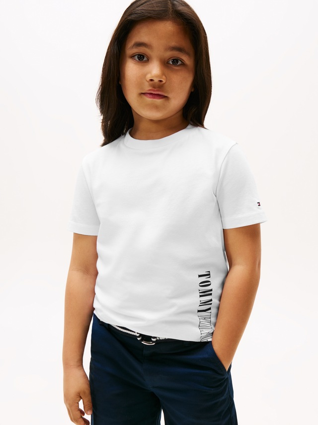 Tommy Hilfiger T-Shirt »TOMMY HILFIGER GRAPHIC T-SHIRT« für Kinder bis 16 Jahre, Tommy Hilfiger Schriftzug