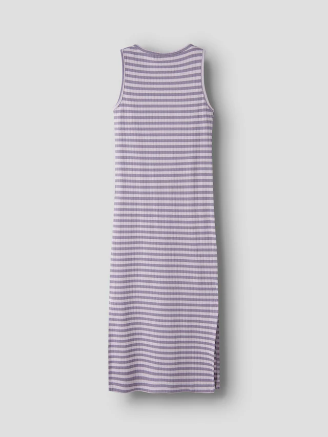 Name It Maxikleid »NKFSURAJA XSL SL MAXI DRESS NOOS« Baumwollmischung, mit Stretch, Jersey, Seitenschlitze