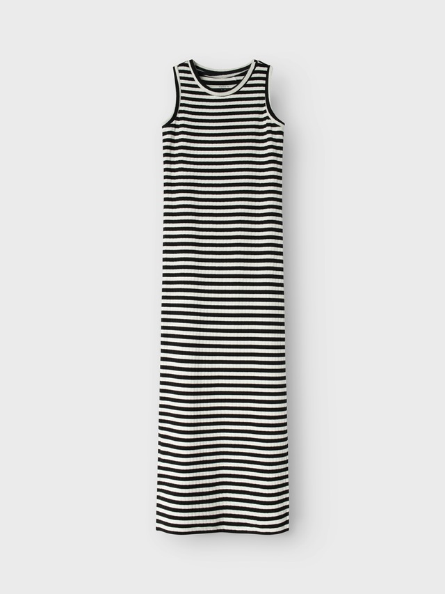 Name It Maxikleid »NKFSURAJA XSL SL MAXI DRESS NOOS« Baumwollmischung, mit Stretch, Jersey, Seitenschlitze
