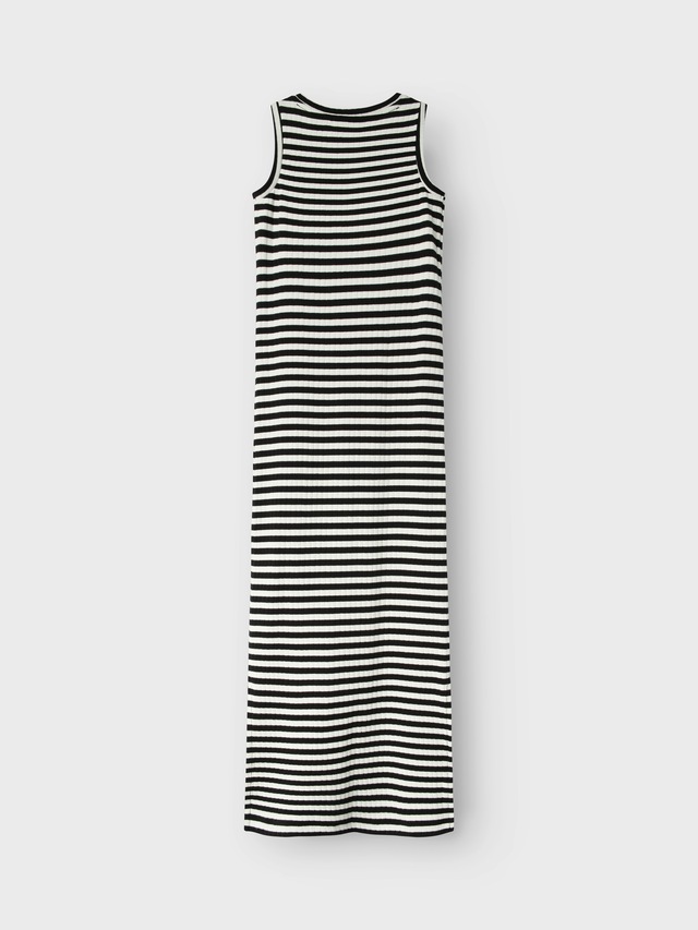 Name It Maxikleid »NKFSURAJA XSL SL MAXI DRESS NOOS« Baumwollmischung, mit Stretch, Jersey, Seitenschlitze