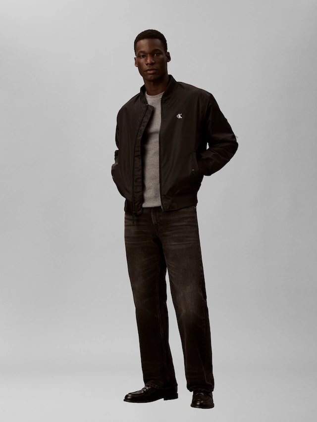 Calvin Klein Jeans Langarmshirt »LS WAFFLE BADGE CREWNK TEE« Mit Rundhalsausschnitt