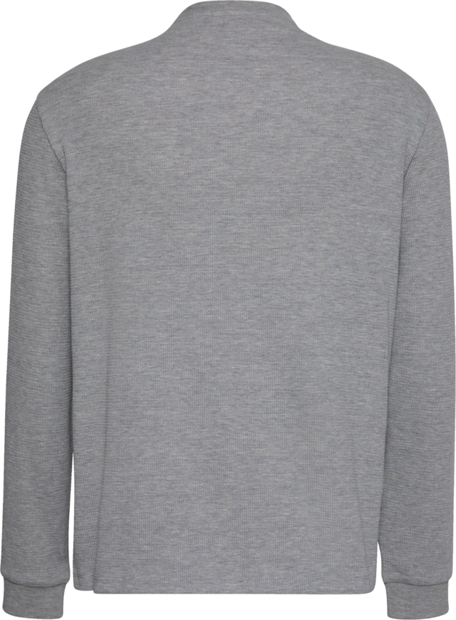 Calvin Klein Jeans Langarmshirt »LS WAFFLE BADGE CREWNK TEE« Mit Rundhalsausschnitt