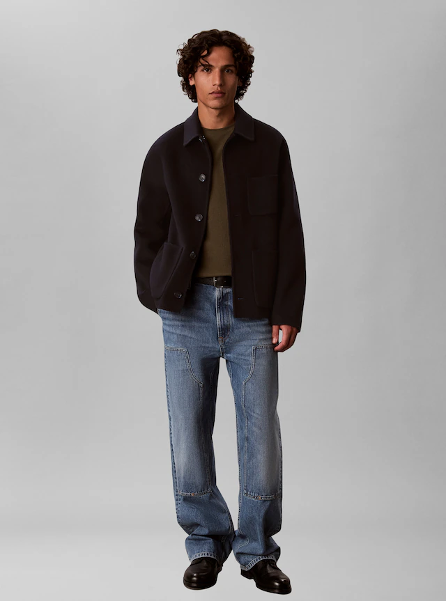Calvin Klein Jeans Langarmshirt »LS WAFFLE BADGE CREWNK TEE« Mit Rundhalsausschnitt
