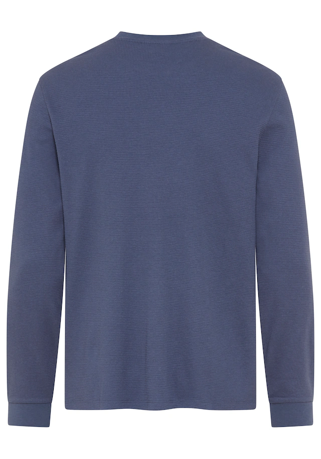 Calvin Klein Jeans Langarmshirt »LS WAFFLE BADGE CREWNK TEE« Mit Rundhalsausschnitt