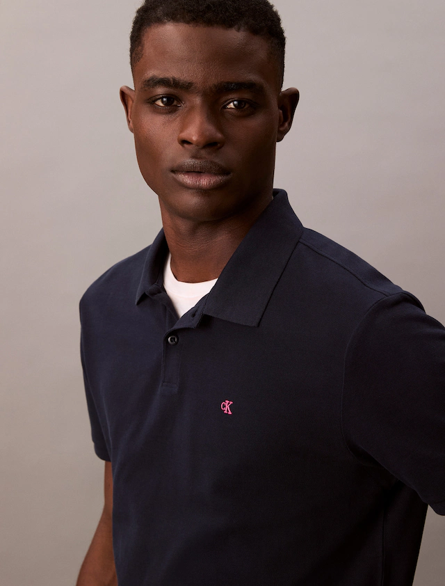 Calvin Klein Jeans Poloshirt »SS CASUAL PIQUE CLASSIC POLO« Mit Rundhalsausschnitt