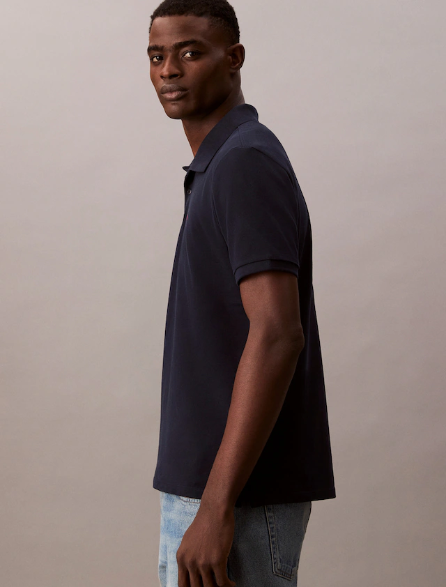 Calvin Klein Jeans Poloshirt »SS CASUAL PIQUE CLASSIC POLO« Mit Rundhalsausschnitt