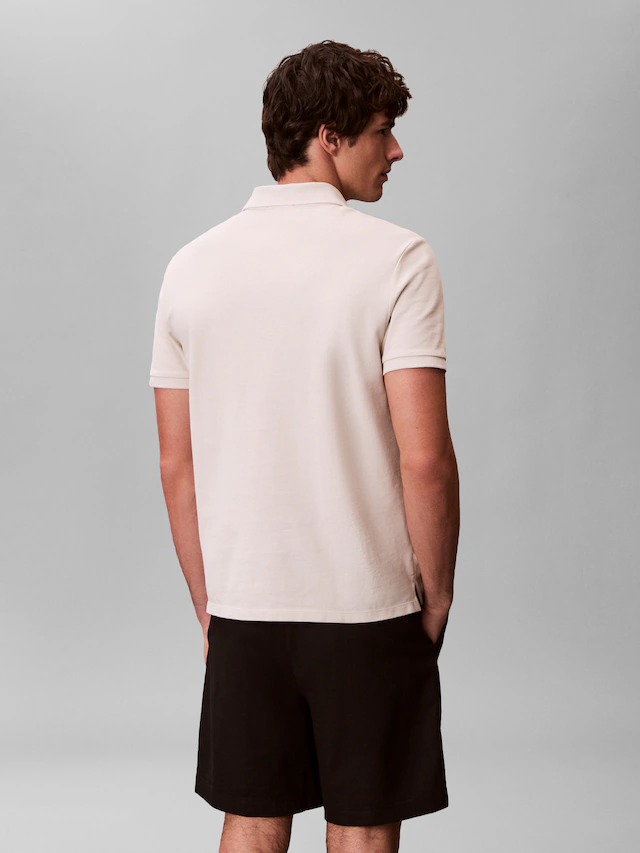 Calvin Klein Jeans Poloshirt »SS CASUAL PIQUE CLASSIC POLO« Mit Rundhalsausschnitt