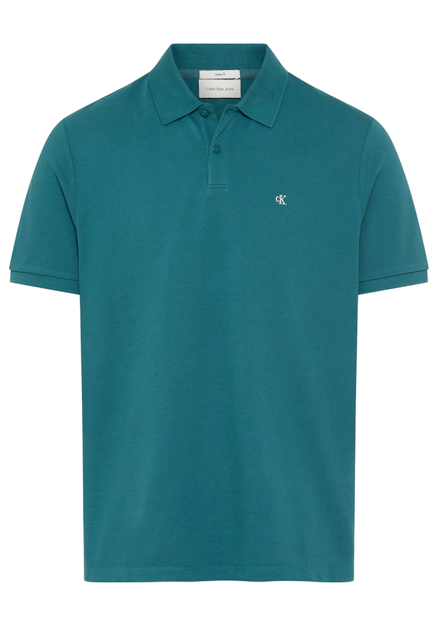 Calvin Klein Jeans Poloshirt »SS CASUAL PIQUE CLASSIC POLO« Mit Rundhalsausschnitt
