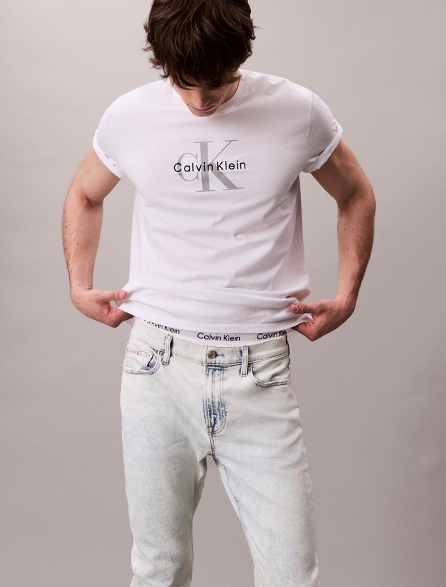 Calvin Klein Jeans Slim-fit-Jeans »SLM TPR« Mit Gürtelschlaufen