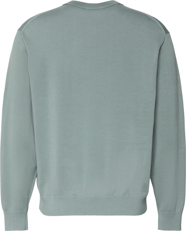 Calvin Klein Jeans Strickpullover »LS EZ COTTON CREWNK SWEATER 12GG« Mit Rundhalsausschnitt