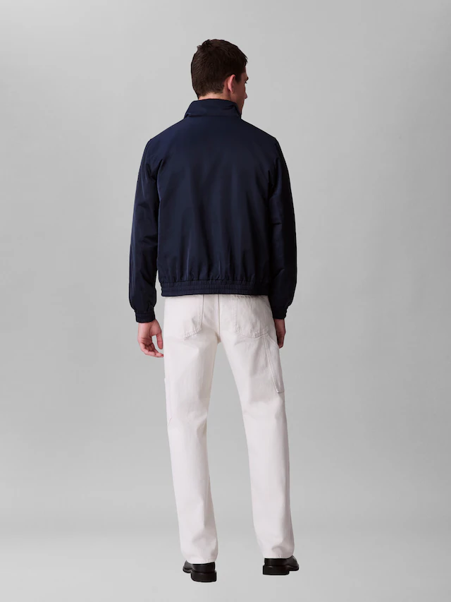 Calvin Klein Jeans Bomberjacke »LS PADDED HARRINGTON JACKET« ohne Kapuze Mit Rundhalsausschnitt mit Stehkragen