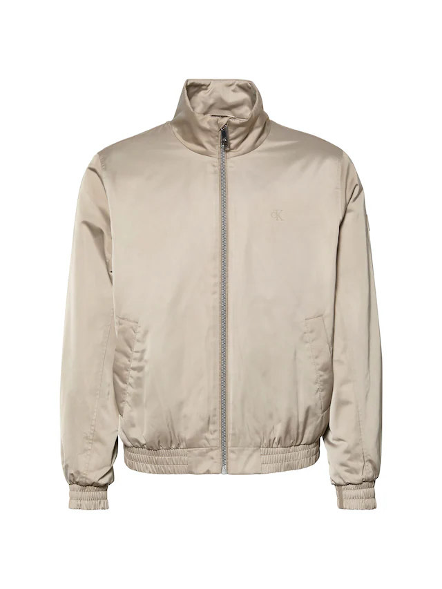Calvin Klein Jeans Bomberjacke »LS PADDED HARRINGTON JACKET« ohne Kapuze Mit Rundhalsausschnitt mit Stehkragen