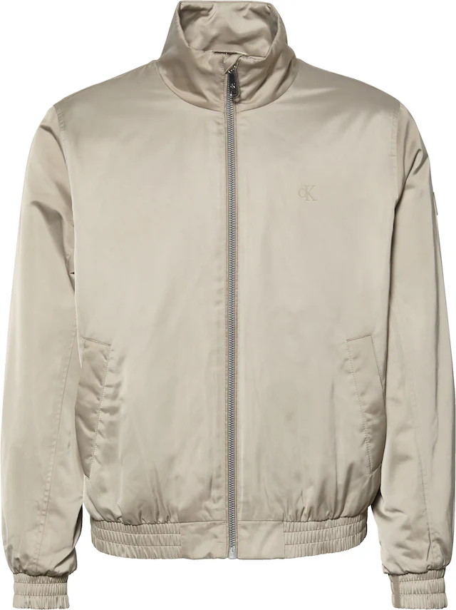 Calvin Klein Jeans Bomberjacke »LS PADDED HARRINGTON JACKET« ohne Kapuze Mit Rundhalsausschnitt mit Stehkragen