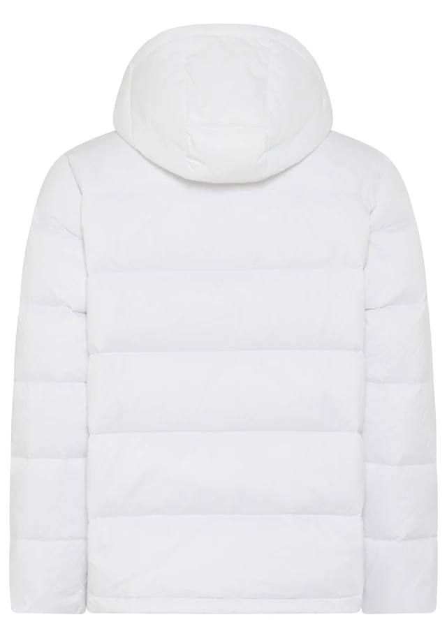 Calvin Klein Jeans Steppjacke »LS NYLN ZP OFF HD DW« mit Kapuze Kapuze, Regular Fit, warm wattiert