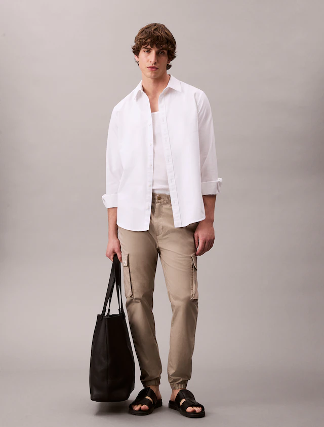 Calvin Klein Jeans Cargohose »PLL ON SKNNY CRG RPS« Mit elastischem Bund