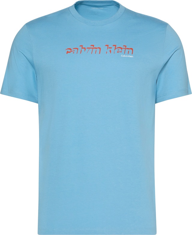 Calvin Klein Jeans T-Shirt »SS 30s E CLVN LN 3D« Mit Rundhalsausschnitt