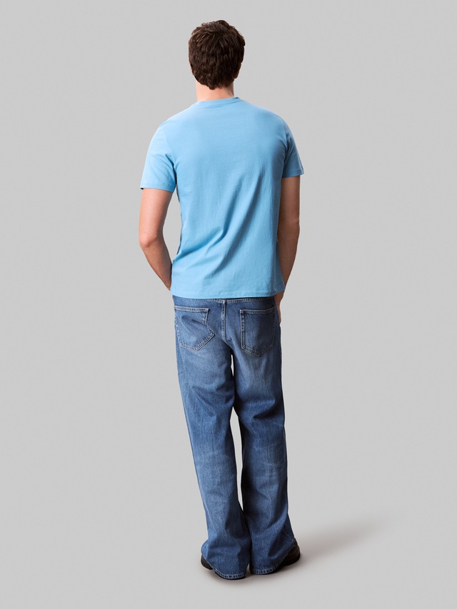 Calvin Klein Jeans T-Shirt »SS 30s E CLVN LN 3D« Mit Rundhalsausschnitt