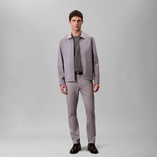 Calvin Klein Chinohose »SLM CTTN STRTCH CHN« Mit Gürtelschlaufen