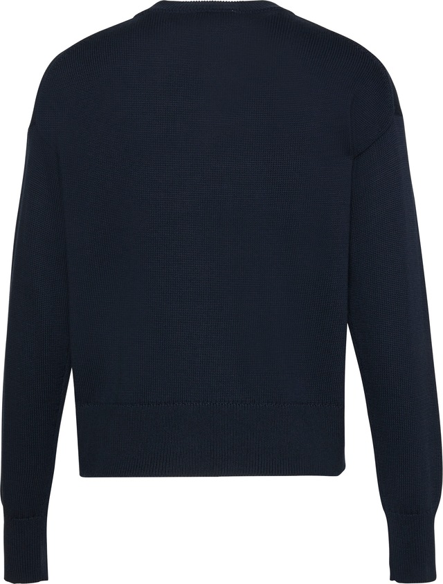 Calvin Klein Jeans Strickpullover »Cotton Graphic Pullover« Mit Rundhalsausschnitt