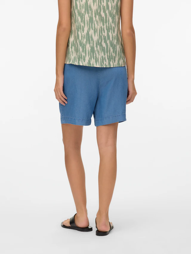 Vero Moda Shorts »VMFLEUR HW BERMUDA TENCEL SHORTS GA« Viskose, loose fit