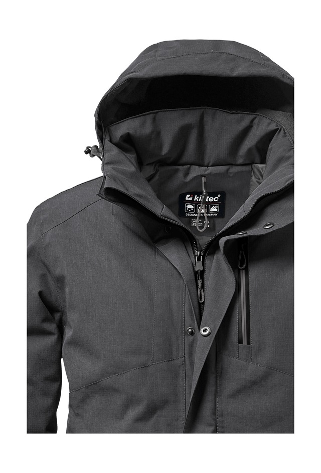 Killtec Funktionsjacke »KOW 161 MN JCKT KG« Killtec Funktionsjacke: wasserdicht, atmungsaktiv, abnehmbare Kapuze