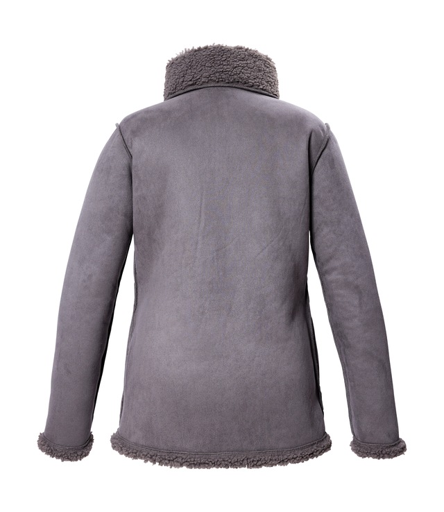 G.I.G.A. DX by killtec Wendejacke »GW 62 WMN JCKT« Wendbare Damenjacke in Wildlederoptik, warm, mit 4 Taschen