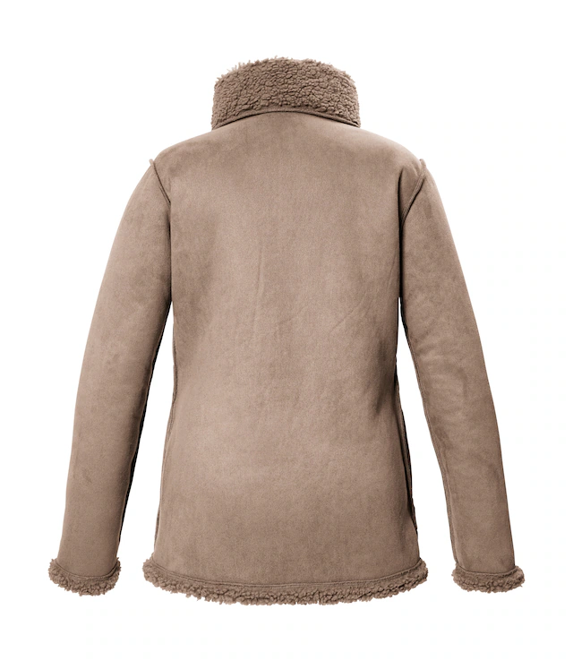 G.I.G.A. DX by killtec Wendejacke »GW 62 WMN JCKT« Wendbare Damenjacke in Wildlederoptik, warm, mit 4 Taschen