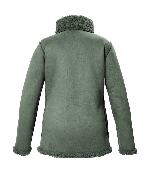 G.I.G.A. DX by killtec Wendejacke »GW 62 WMN JCKT« Wendbare Damenjacke in Wildlederoptik, warm, mit 4 Taschen