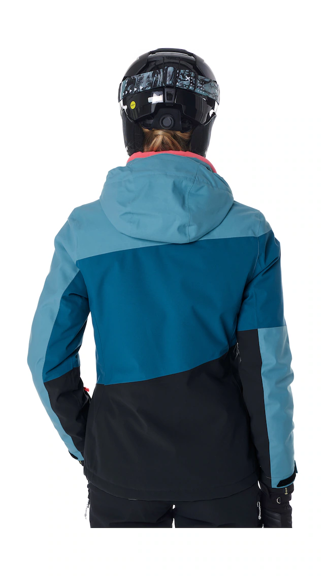 Killtec Skijacke »KSW 67 WMN SKI JCKT« Damen Skijacke: wasserdicht, atmungsaktiv, abnehmbare Kapuze