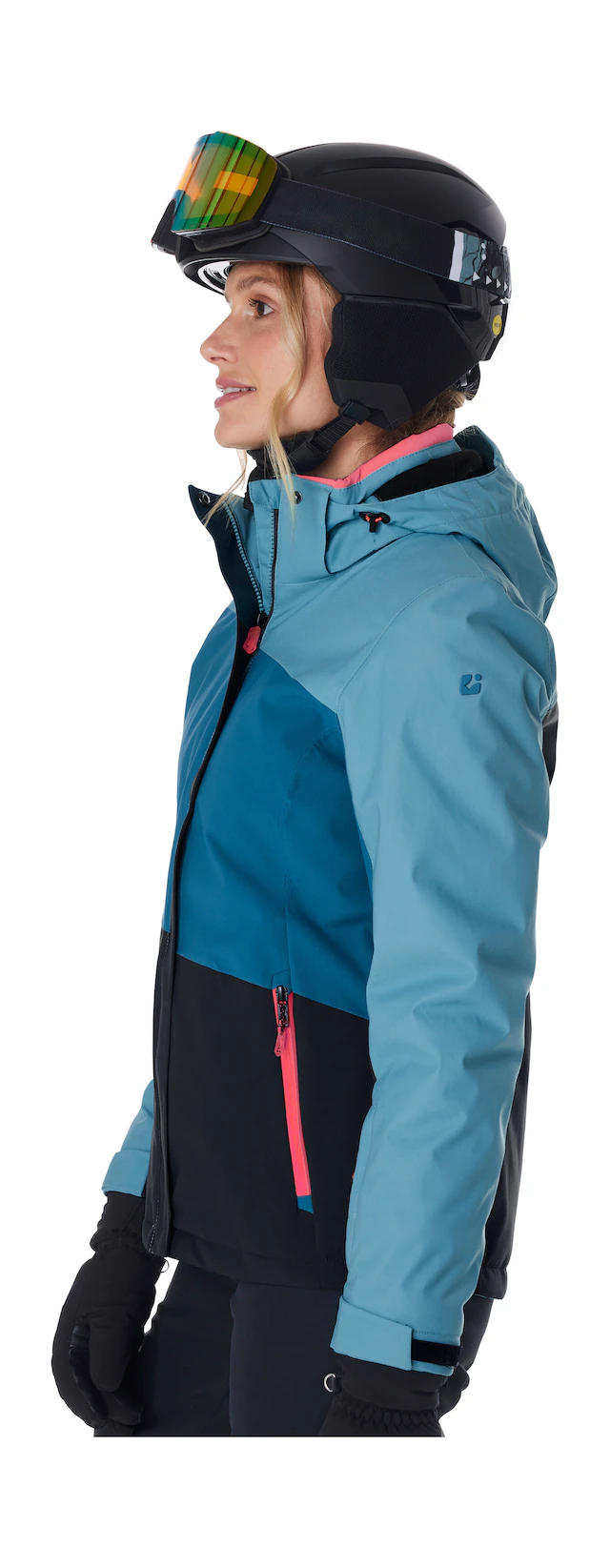 Killtec Skijacke »KSW 67 WMN SKI JCKT« Damen Skijacke: wasserdicht, atmungsaktiv, abnehmbare Kapuze
