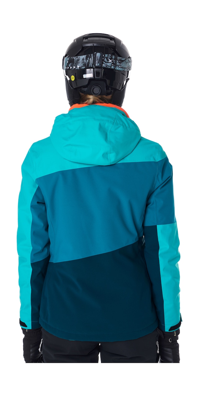 Killtec Skijacke »KSW 67 WMN SKI JCKT« Damen Skijacke: wasserdicht, atmungsaktiv, abnehmbare Kapuze