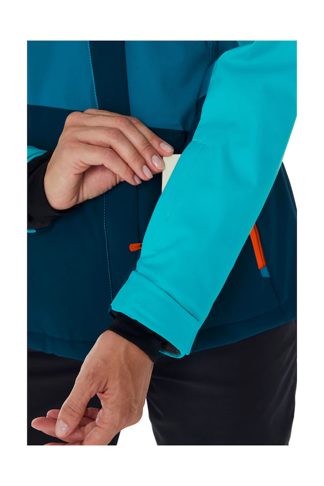 Killtec Skijacke »KSW 67 WMN SKI JCKT« Damen Skijacke: wasserdicht, atmungsaktiv, abnehmbare Kapuze