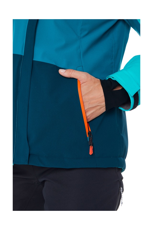 Killtec Skijacke »KSW 67 WMN SKI JCKT« Damen Skijacke: wasserdicht, atmungsaktiv, abnehmbare Kapuze