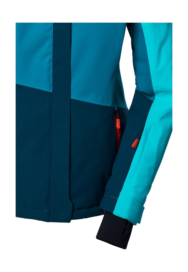 Killtec Skijacke »KSW 67 WMN SKI JCKT« Damen Skijacke: wasserdicht, atmungsaktiv, abnehmbare Kapuze